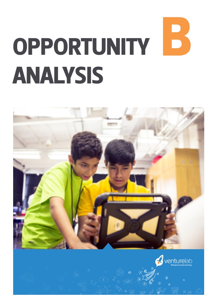 VentureLab: Grades 6-8 Opportunity Analysis B