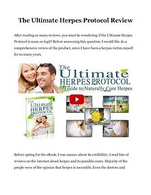 The Ultimate Herpes Protocol PDF / eBook
