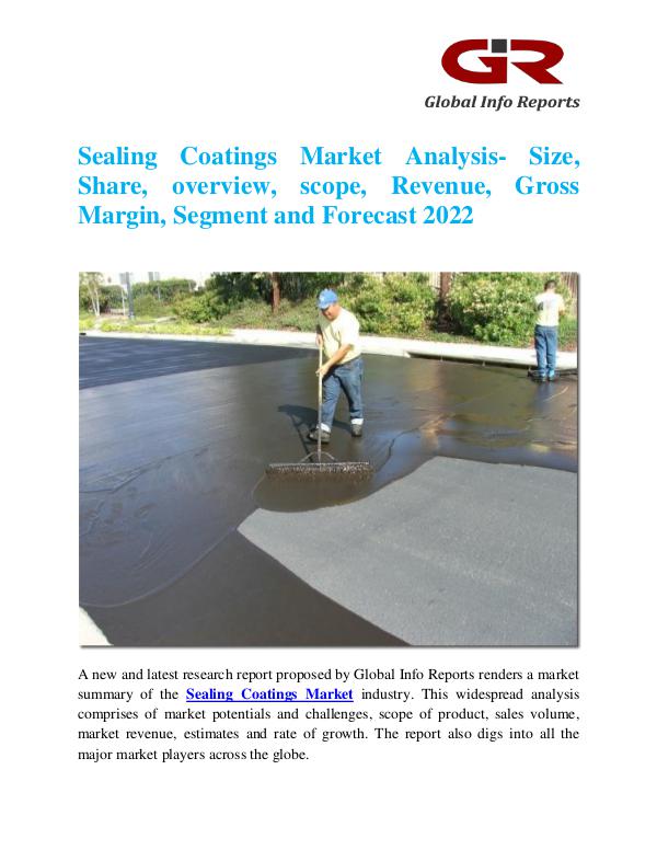 Global Info Research- market Research Reports Sealing Coatings Market