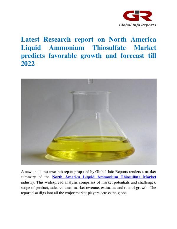 North America Liquid Ammonium Thiosulfate Market