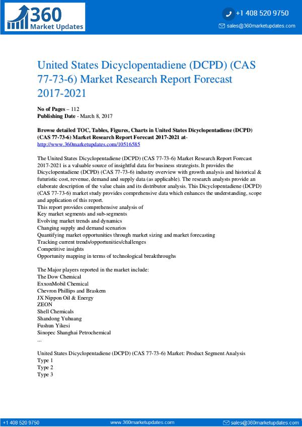 Report- Dicyclopentadiene-DCPD-CAS-77-73-6-Market-Research