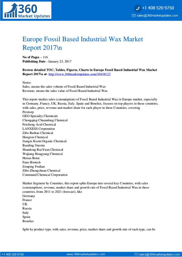 Fossil-Based-Industrial-Wax-Market-Report-2017-n