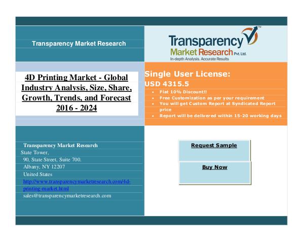 TMR_Research_Reports_2017 Latest Innovations and Upcoming Key Events By 2024