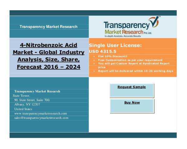 TMR_Research_Reports_2017 4-Nitrobenzoic Acid In-depth Research Report 2024