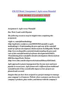 CIS 525 RANK Learn Do Live /cis525rank.com