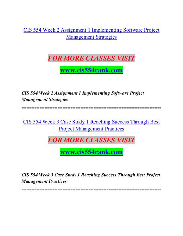CIS 554 RANK Learn Do Live /cis554rank.com CIS 554 RANK Learn Do Live /cis554rank.com