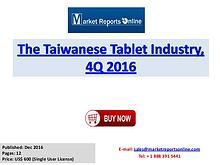 Tablet Market: 2017 Taiwanese Industry Trends, Growth, Share, Size an