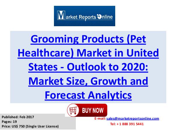 Grooming Products Market: United States Industry Review Grooming Products