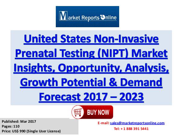 Non-Invasive Prenatal Testing Market worth US$ 1 Billion by 2023 Non-Invasive Prenatal Testing Meter Industry