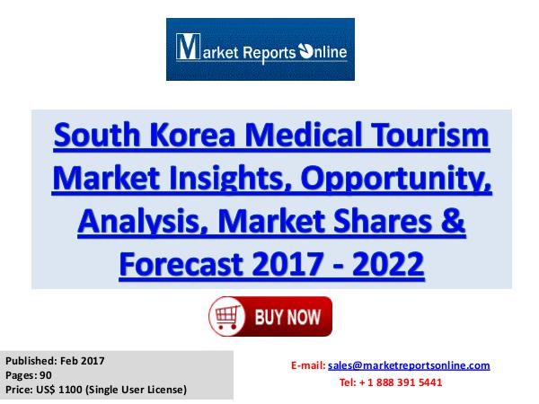 2017 South Korea Medical Tourism Market Growth Analysis Forecast 2022 Medical Tourism Market South Korea Analysis 2017