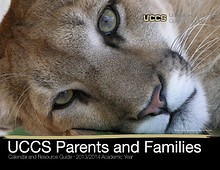2013/2014 UCCS Parents and Families Calendar and Resource Guide