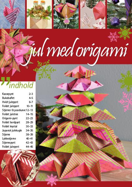 Gratis tema-magasiner Jul med origami