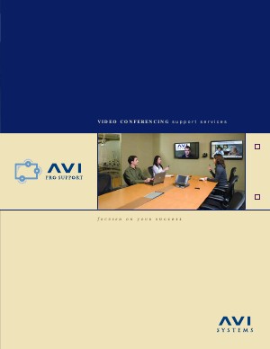 Video Conferencing ProSupport Brochure