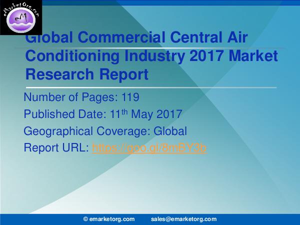 Global Commercial Central Air Conditioning Market Research Report Development of Commercial Central Air Conditioning
