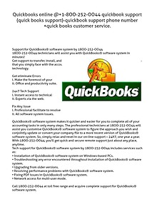 quickbooks online @+1-8OO252OO44 quickbook support-quickbooks help