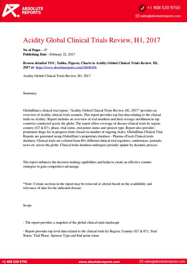 Acidity-Global-Clinical-Trials-Review-H1-2017