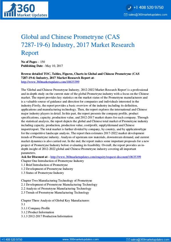 Prometryne-CAS-7287-19-6-Industry-2017-Market-Rese