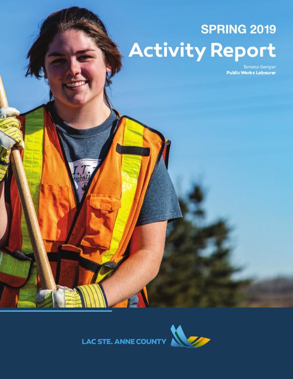 Lac Ste. Anne County Activity Report 2019 Spring Activity Report