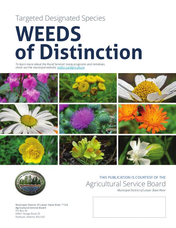Special Edition - Weeds of Distinction