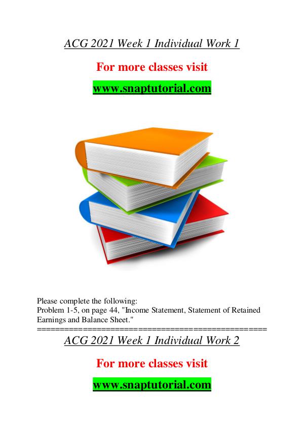 ACG 2021 help A Guide to career/Snaptutorial ACG 2021 help A Guide to career/Snaptutorial
