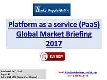 Platform as a service (PaaS) Global Industry Insights Report 2017