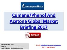 Global Cumene Phenol and Acetone Industry Report 2017
