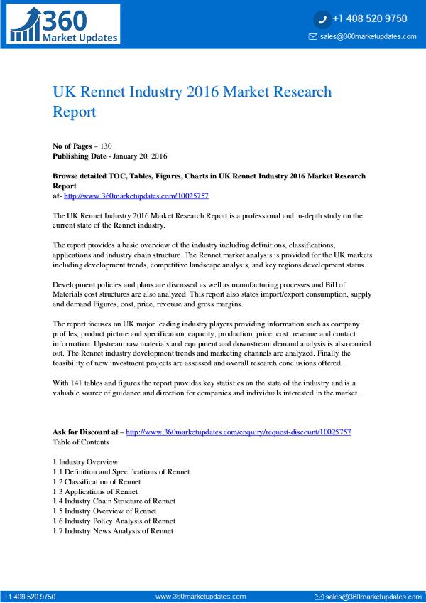 UK-Rennet-Industry-2016-Market-Research-Report-