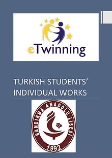 eTwinning Turkish Students' Individual Works