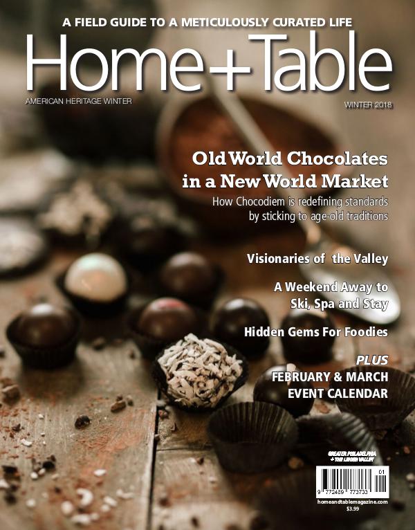 Home and Table Magazine: Greater Philadelphia Edition Winter 2018
