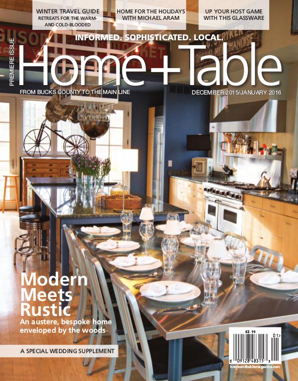 Home and Table Magazine: Greater Philadelphia Edition December/January 2016