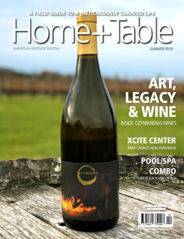 Home and Table Magazine: Greater Philadelphia Edition Summer Issue 2018