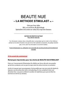 Libre De Cellulite / La Méthode Symulast PDF Télécharger Libre