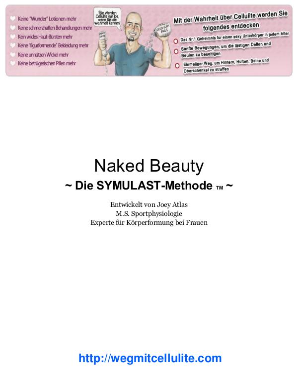 Weg mit Cellulite / Die SYMULAST Methode PDF By Joey Atlas Libre De Cellulite