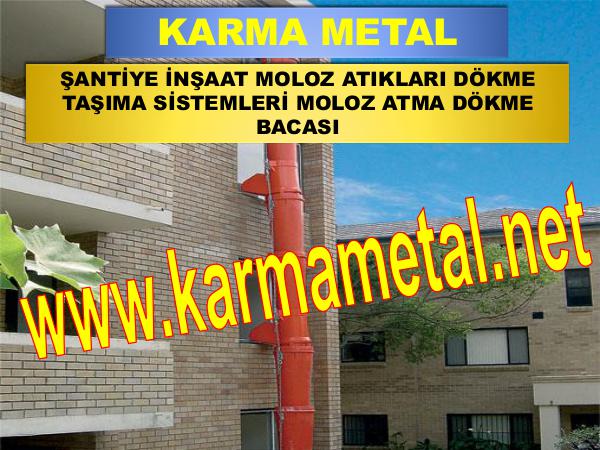 Karma Metal-Moloz Atma Dokme Bosaltma Bacasi Sutu Kulesi moloz atma dokme kulesi bacasi