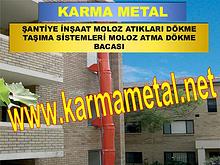 Karma Metal-Moloz Atma Dokme Bosaltma Bacasi Sutu Kulesi