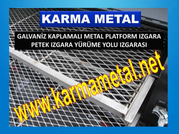 Metal platform izgaralar galvaniz kaplama yurume yolu izgarasi metal platform izgalar