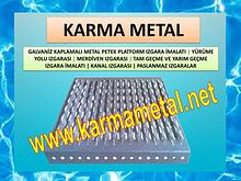 KARMA METAL galvanizli metal platform petek izgaralari metal izgara