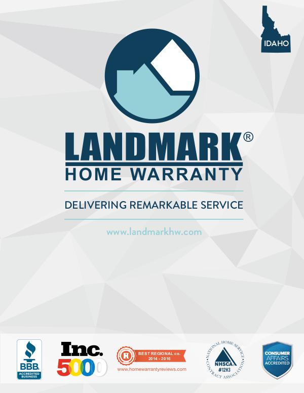 Landmark Home Warranty Brochure