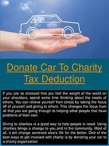donate your car for cash