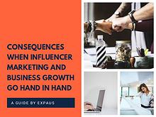 Consequences when Influencer Marketing and Business Growth Go Hand in