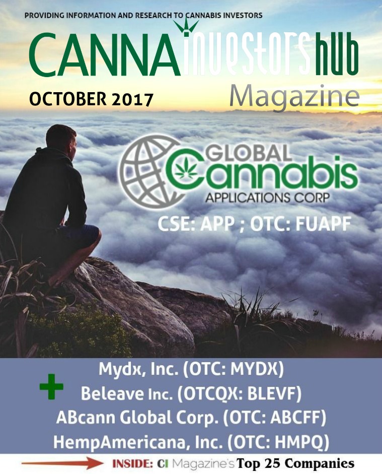 CannaInvestor Magazine October 2017