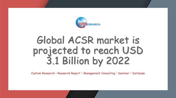 QYR Market Research Global ACSR market research