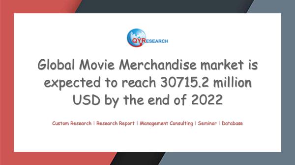 QYR Market Research Global Movie Merchandise market research