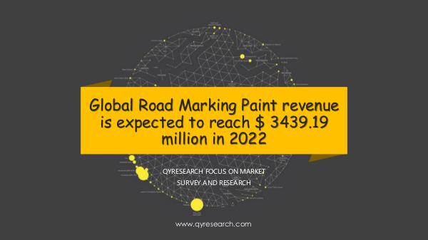 QYR Market Research Global Road Marking Paint market research
