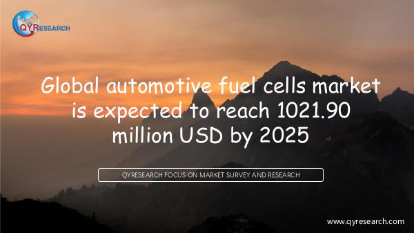 QYR Market Research Global automotive fuel cells market research