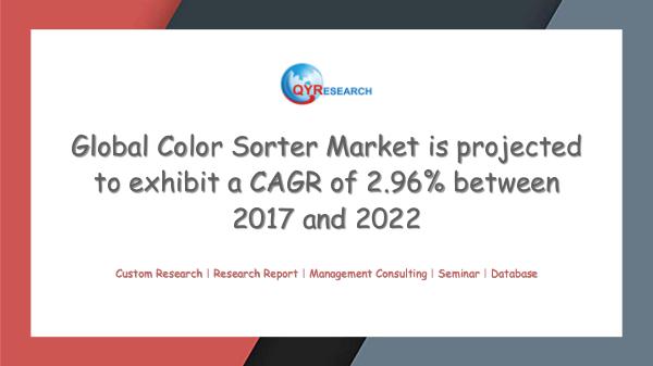 QYR Market Research Global Color Sorter Market Research