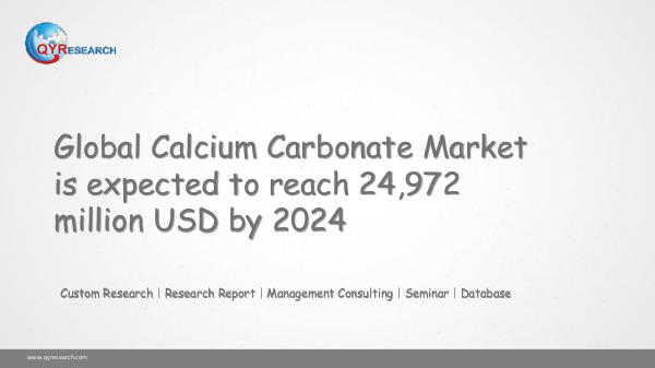 QYR Market Research Global Calcium Carbonate Market Research