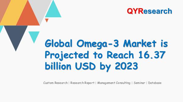 Global Omega-3 Market Research