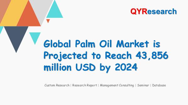 Global Palm Oil Market Research