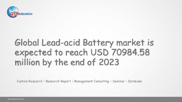 Global Lead-acid Battery market research